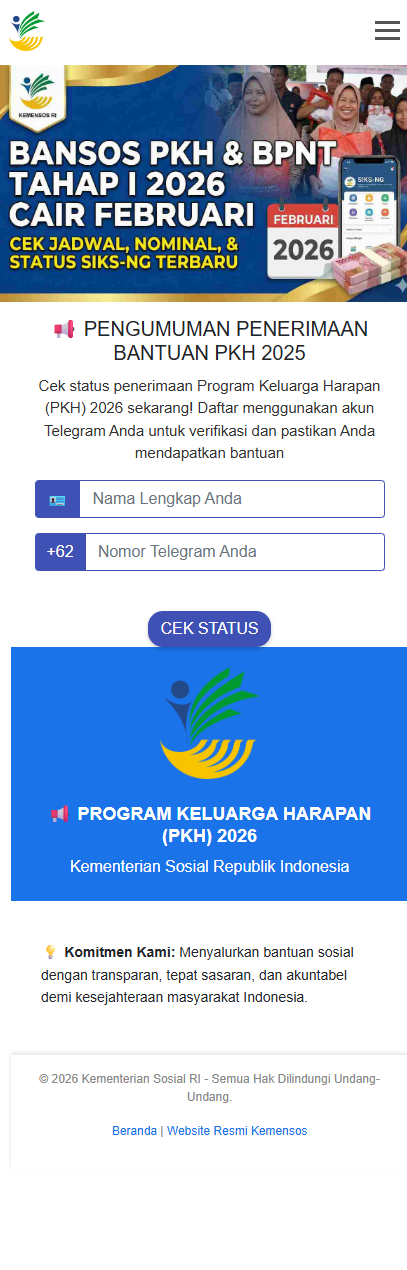 Bansos-PKH-BNPT