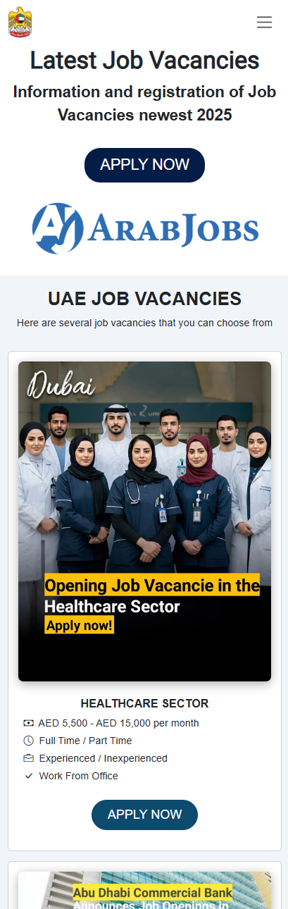 Arab - JobVacancy